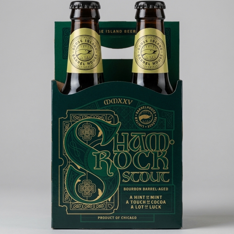 Shamrock Stout (2026) - Goose Island Beer Co. Stout - Imperial / Double 355ml