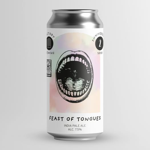 Feast of Tongue - Factory Brewing IPA - New England / Hazy 440ml