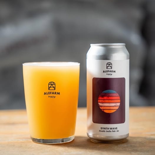 Synth Wave - Alefarm Brewing IPA - Imperial / Double New England / Hazy 440ml