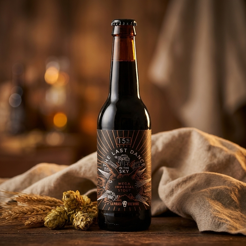 The Last Dance In The Sky - La Pirata Brewing Stout - Imperial / Double 330ml