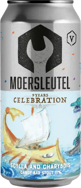 Scylla And Charybdis - Moersleutel Craft Brewery Stout - Imperial / Double Pastry 440ml