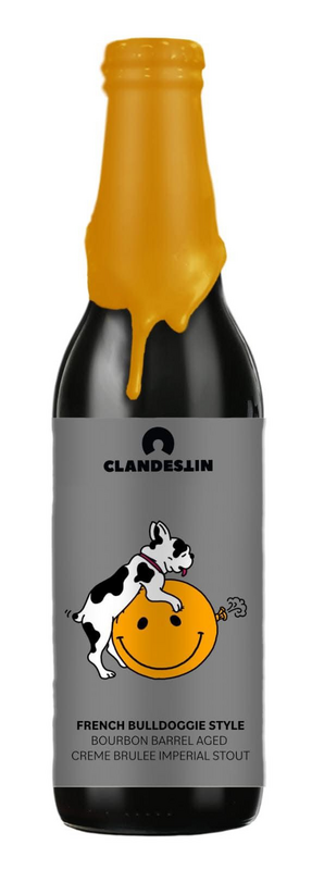 French Bulldoggie Style - Clandestin Beer Stout - Imperial / Double 330ml