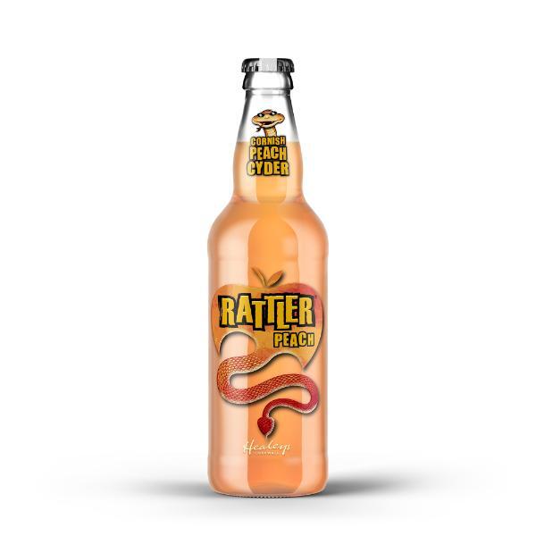 Rattler Peach - Healey's Cornish Cyder Farm Cider - Other Fruit 500ml