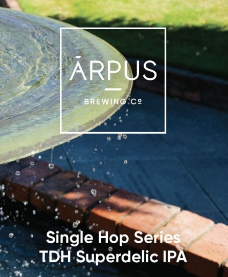 Single Hop Series TDH Superdelic IPA - Ārpus Brewing Co. IPA - New England / Hazy 440ml