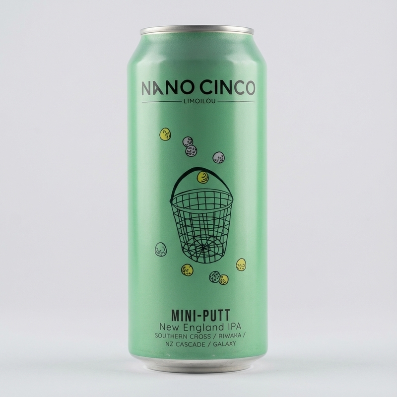 Mini-Putt - Nano Cinco IPA - New England / Hazy 473ml