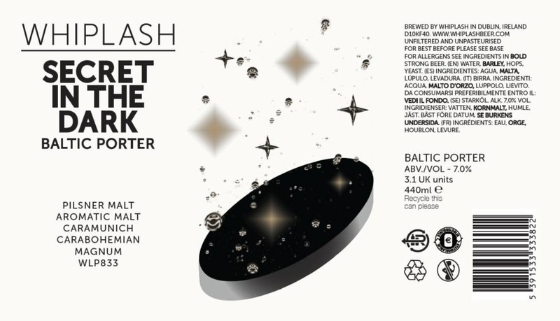 Secret In The Dark - Whiplash Porter - Baltic 440ml
