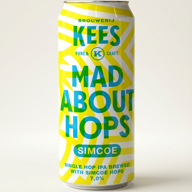 Mad About Hops - Simcoe - Brouwerij Kees IPA - American 330ml