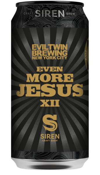 Even More Jesus XII - Siren Craft Brew Stout - Imperial / Double 440ml