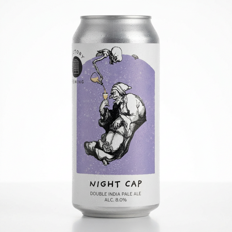 Night Cap - Factory Brewing IPA - Imperial / Double New England / Hazy 440ml