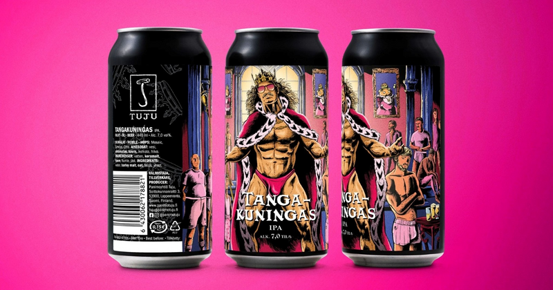 Tangakuningas - Panimoyhtiö Tuju IPA - American 440ml