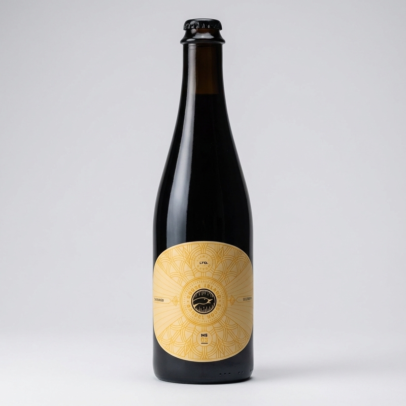 Small Batch No. 5: Peaches & Cream Wheatwine - Goose Island Beer Co. Wheat Beer - Wheat Wine 500ml