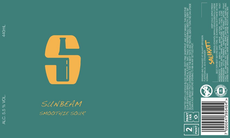 Sunbeam - Salikatt Sour - Fruited 440ml