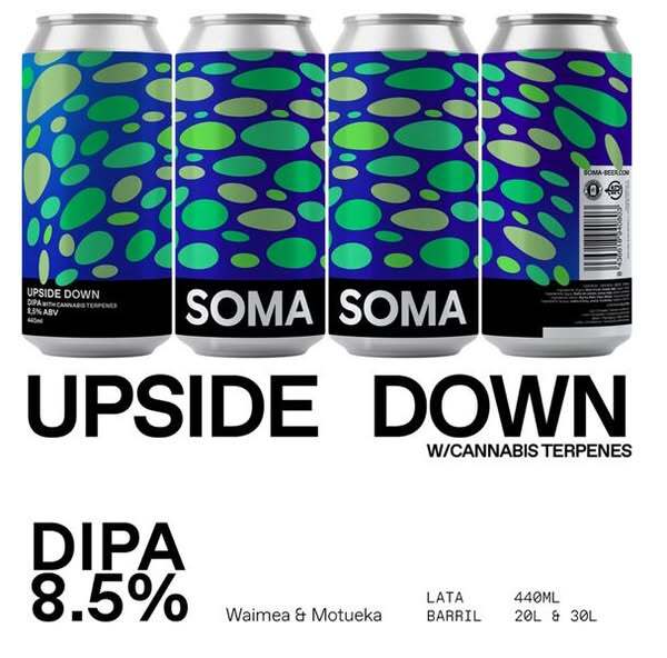 Upside Down - SOMA Beer IPA - Imperial / Double New England / Hazy 440ml