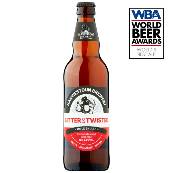 Bitter & Twisted - Harviestoun Brewery Golden Ale 500ml
