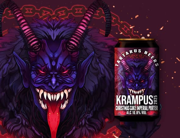 Krampus 2025 - Tartarus Beers Porter - Imperial / Double 330ml