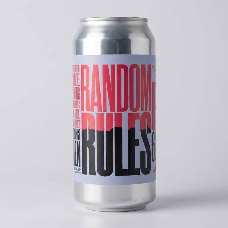 Random Rules - Verdant Brewing Co Pale Ale - New England / Hazy 440ml