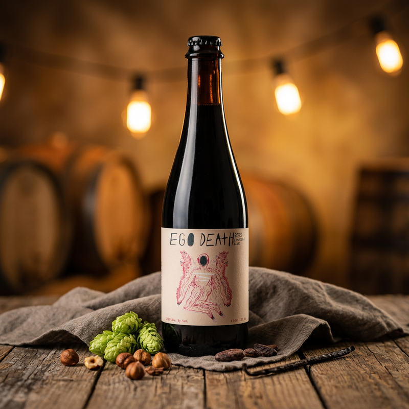 BBA Ego Death With Vanilla - Resident Culture Brewing Company Stout - Imperial / Double Pastry 500ml