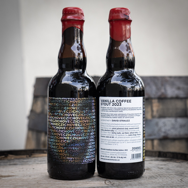Vanilla Coffee 2023 - Rodinný pivovar Zichovec Stout - Imperial / Double Coffee 375ml