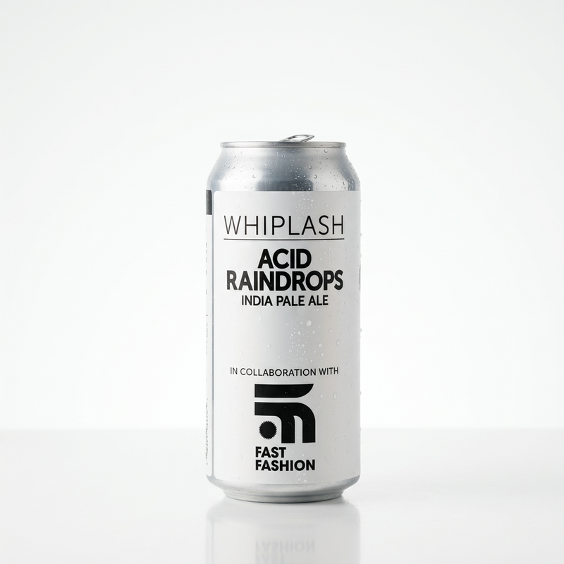 Acid Raindrops (Fast Fashion collab) - Whiplash IPA - New England / Hazy 440ml