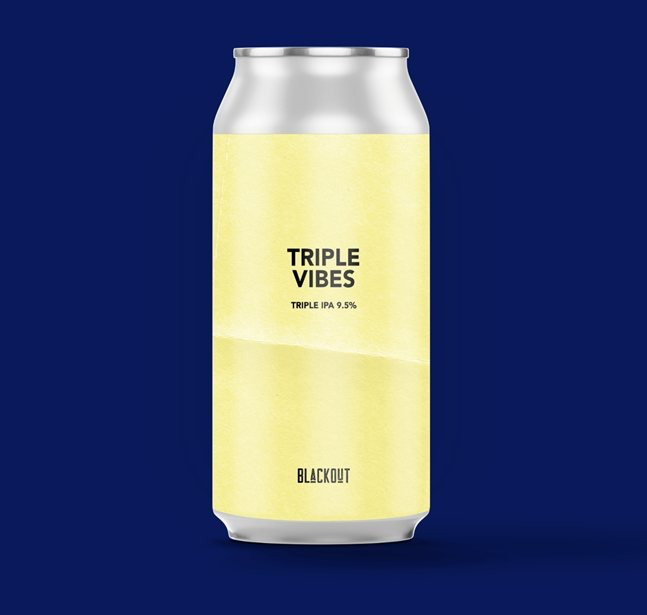Triple Vibes - Blackout Brewing IPA - Triple New England / Hazy 440ml