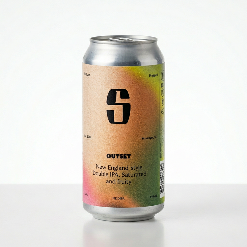 Outset - Salikatt IPA - Imperial / Double New England / Hazy 440ml