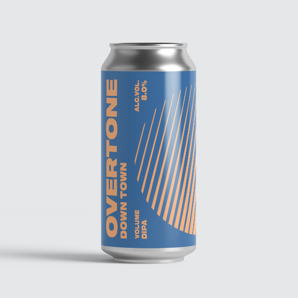 Down Town - Overtone Brewing Co IPA - Imperial / Double New England / Hazy 440ml