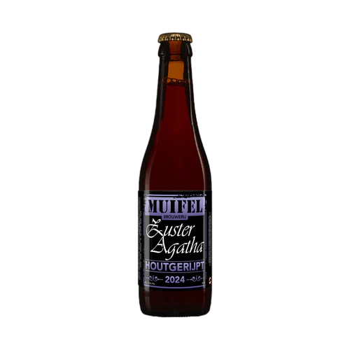Zuster Agatha Houtgerijpt 2024 - Muifelbrouwerij Belgian Quadrupel 330ml