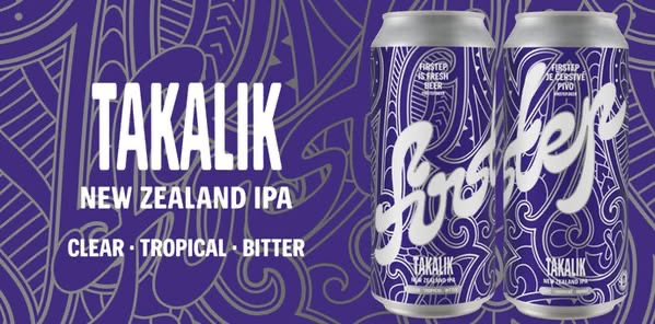 Takalik - Firstep IPA - New Zealand 500ml