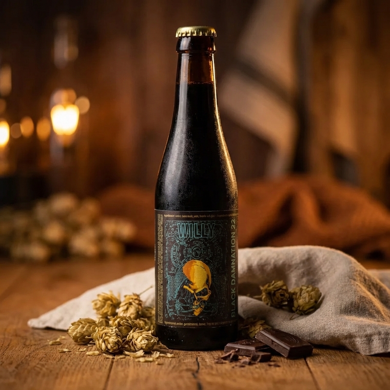 Black Albert - Black Damnation 22 - Aka Willy - Scottish Clynelish Whisky Barrel Aged - Vintage 2023