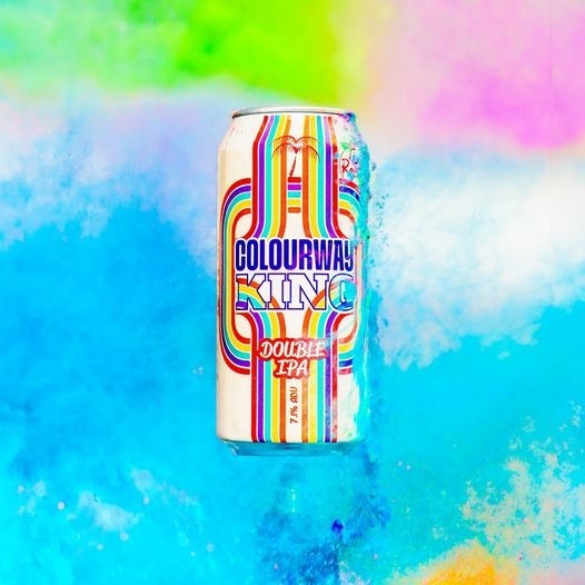 Colourway King - Tiny Rebel Brewing Co IPA - New England / Hazy 440ml