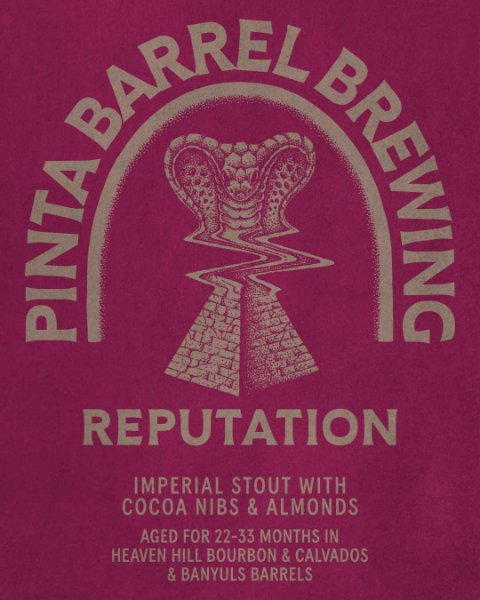 Reputation 2025 - PINTA Stout - Imperial / Double 330ml