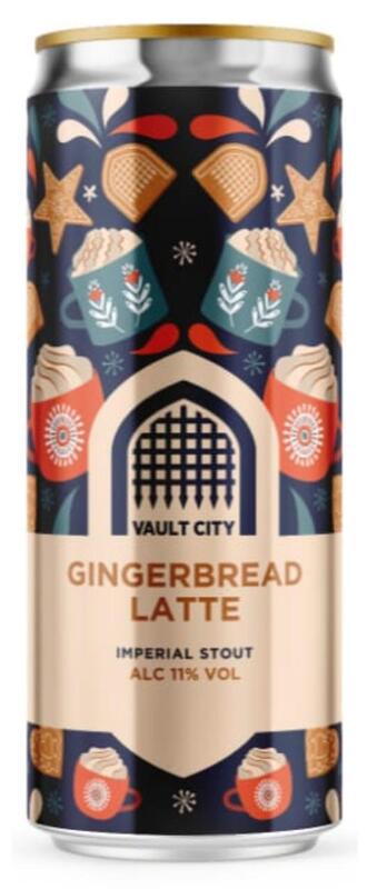 Gingerbread Latte - Vault City Brewing Stout - Imperial / Double Pastry 330ml
