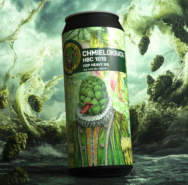 Chmielokrata HBC 1019 - Piwne Podziemie / Beer Underground IPA - American 500ml