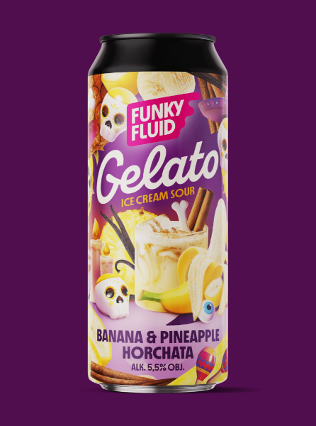 Gelato: Banana & Pineapple Horchata