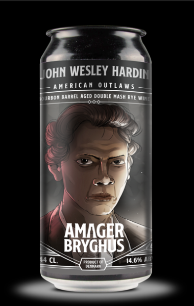 John Wesley Hardin - Amager Bryghus Rye Wine 440ml