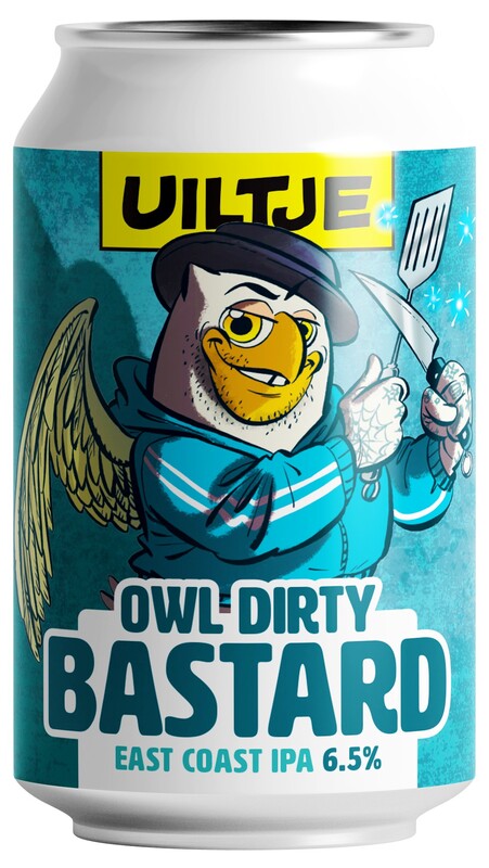 Owl Dirty Bastard - Uiltje Brewing Company IPA - American 330ml