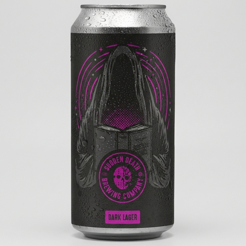 Blackest Portals - Sudden Death Brewing Co. Lager - Dark 440ml