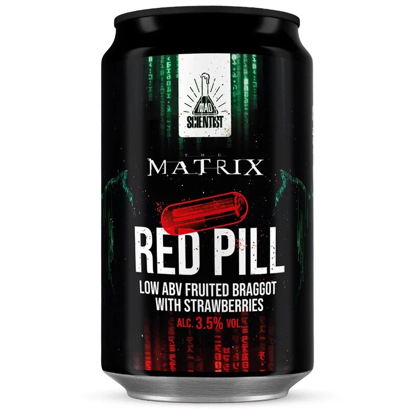 The Matrix - RED PILL - Mad Scientist Mead - Braggot 330ml