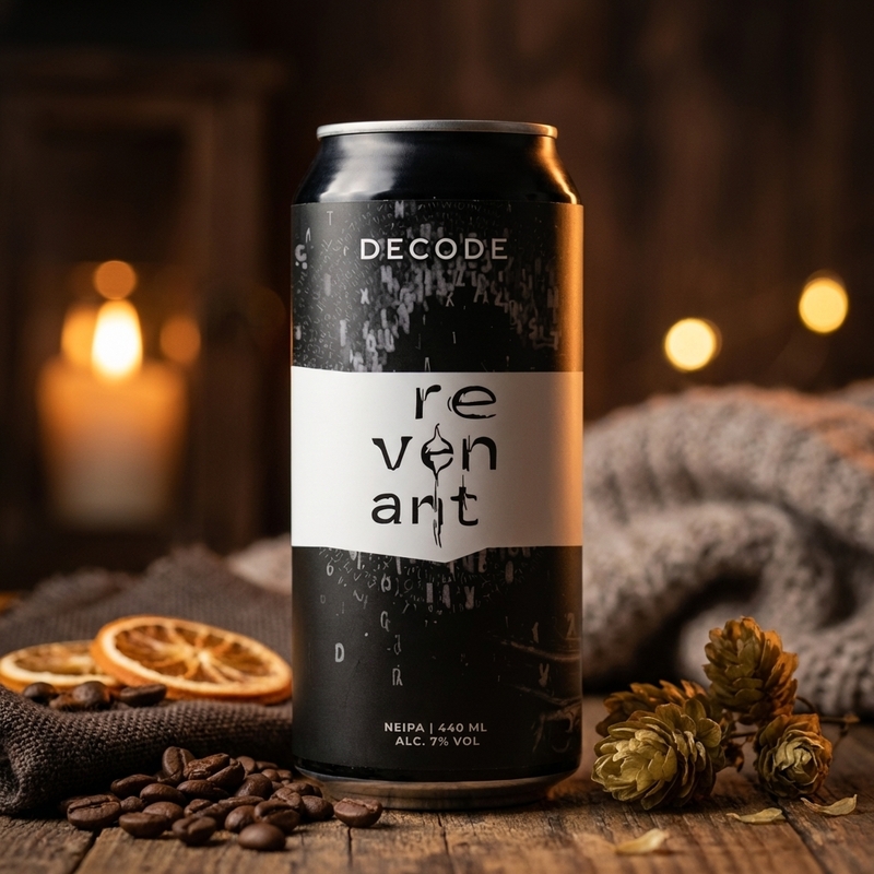 Decode - Revenant Brewing Project IPA - New England / Hazy 440ml