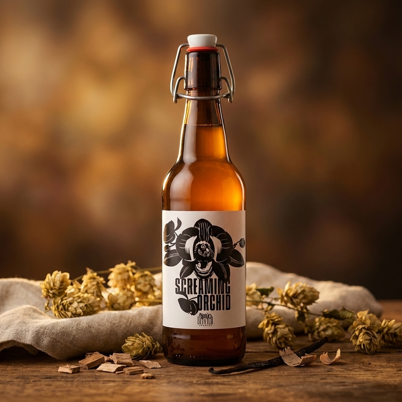 Screaming Orchid - Menno Olivier Brewing Sour - Flanders Oud Bruin 750ml