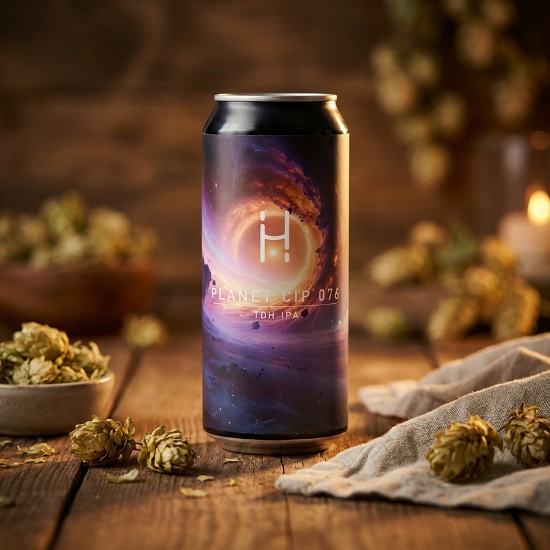 Planet CIP 076 - Hopalaa IPA - New England / Hazy 440ml