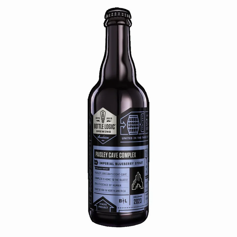 Paisley Cave Complex (collab with Great Notion) - Bottle Logic Brewing Stout - Imperial / Double Pastry 500ml