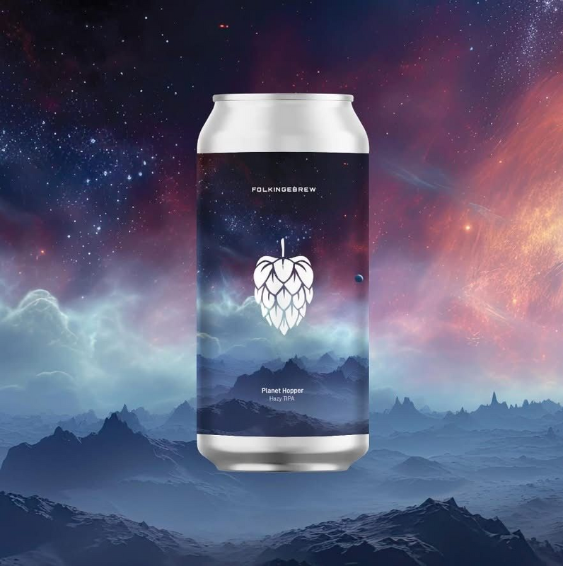 Planet Hopper - Folkingebrew IPA - Triple New England / Hazy 440ml