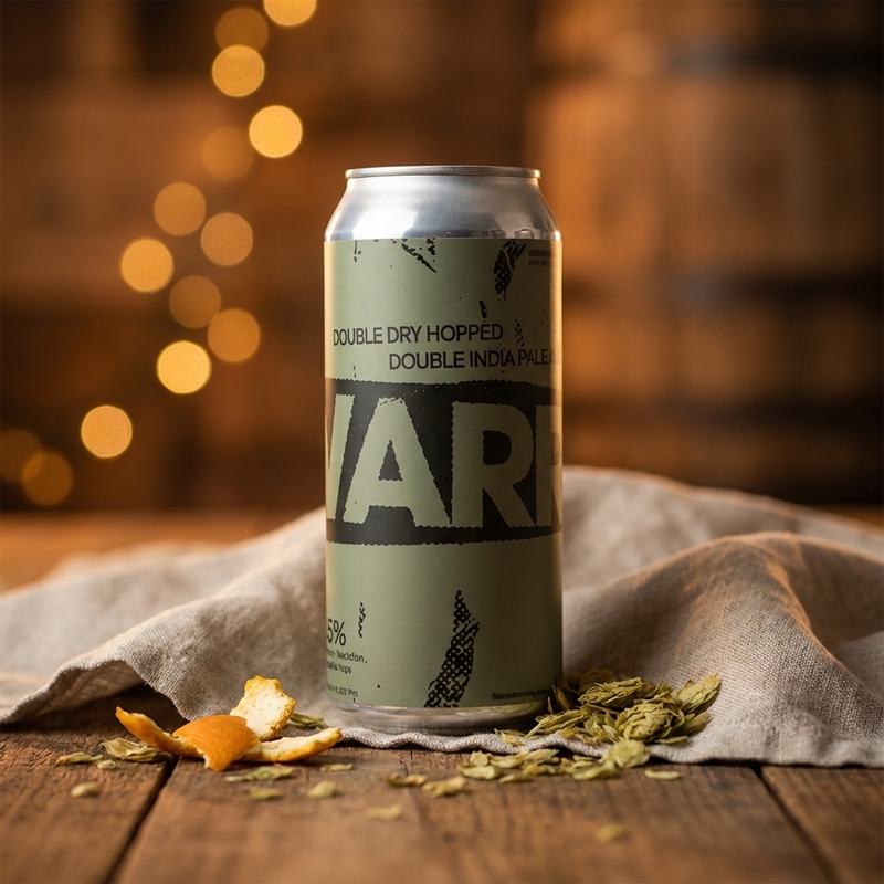 The Warrior - Fidens Brewing Co. IPA - Imperial / Double New England / Hazy 473ml