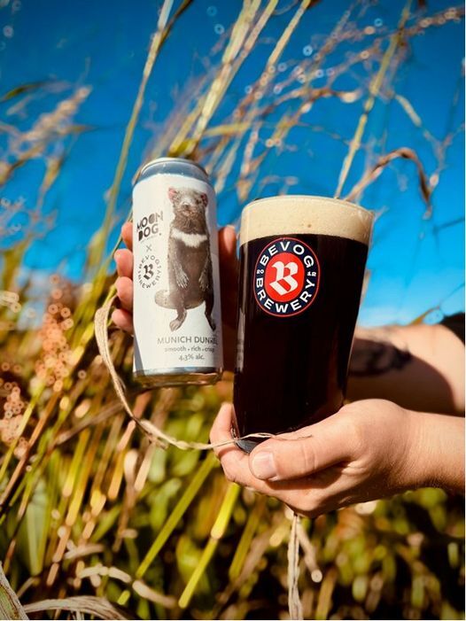 Tasmanian Devil (Moon Dog collab) - Brauhaus Bevog Lager - Munich Dunkel 500ml