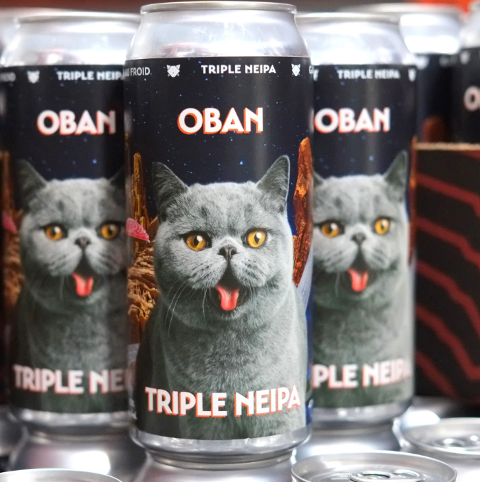 Oban - Noctem Artisans Brasseurs IPA - Triple New England / Hazy 473ml