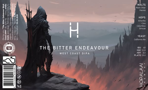 The Bitter Endeavour - Hopalaa IPA - Imperial / Double 440ml