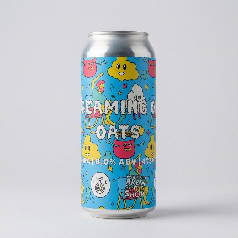 Dreaming of Oats - Fine Balance Brewing IPA - Imperial / Double New England / Hazy 473ml