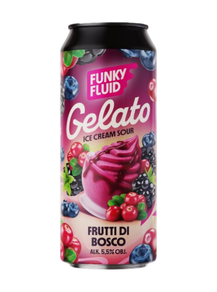 Gelato: Frutti di Bosco - Funky Fluid Sour - Smoothie / Pastry 500ml