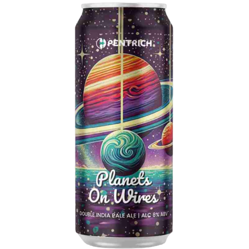 Planets On Wires - Pentrich Brewing Co. IPA - New England / Hazy 440ml